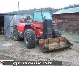 Телескопический погрузчик Manitou MVT 675 2005 года б/у