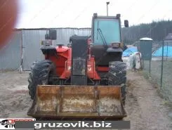 Телескопический погрузчик Manitou MVT 675 2005 года б/у фото 3