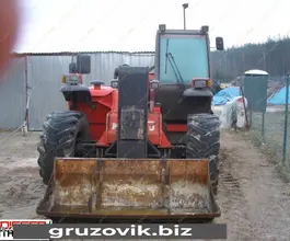 Телескопический погрузчик Manitou MVT 675 2005 года б/у фото 3