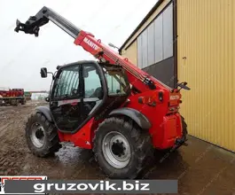 Телескопический погрузчик Manitou MLT 634-120 2007 года б/у фото 2