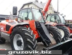 Телескопический погрузчик Manitou MLT 634-120 2005 года б/у фото 2
