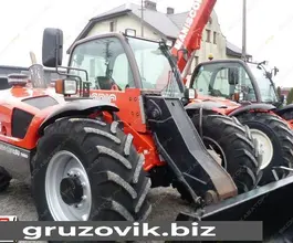 Телескопический погрузчик Manitou MLT 634-120 2005 года б/у фото 2