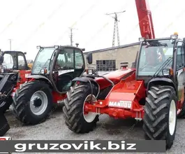 Телескопический погрузчик Manitou MLT 634-120 2005 года б/у фото 4