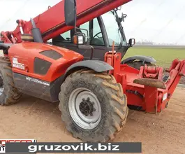 Телескопический погрузчик Manitou MT 1435 HSL 2008 года б/у фото 4