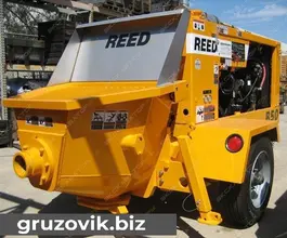 Прицепной бетононасос REED В50 2024 года новый фото 2
