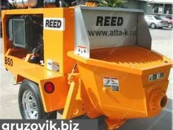 Прицепной бетононасос REED В50 2024 года новый фото 4