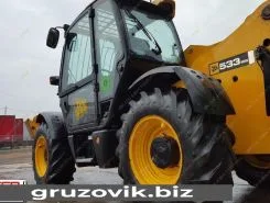 Телескопический погрузчик JCB 533-105 2007 года б/у фото 3