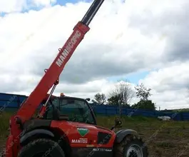 Телескопический погрузчик Manitou MLT 731 T 2009 года б/у фото 2
