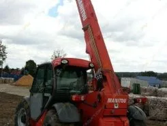 Телескопический погрузчик Manitou MLT 731 T 2009 года б/у фото 3