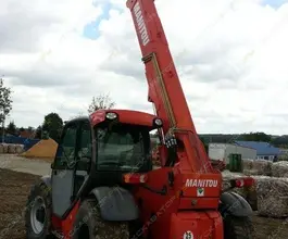 Телескопический погрузчик Manitou MLT 731 T 2009 года б/у фото 3