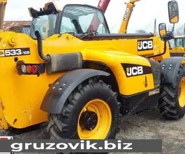 Телескопический погрузчик JCB 533-105 2008 года б/у фото 2