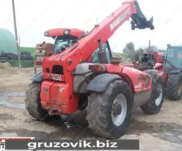 Телескопический погрузчик Manitou MLT 731 2007 года б/у фото 3