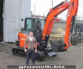 Экскаватор Kubota KX057-4 2019 года б/у фото 2