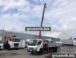 Самопогрузчик Mitsubishi Canter с КМУ UNIC 333 2012 года б/у