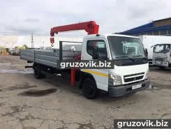Самопогрузчик Mitsubishi Canter с КМУ UNIC 333 2012 года б/у фото 3