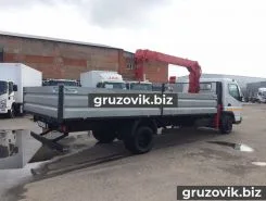 Самопогрузчик Mitsubishi Canter с КМУ UNIC 333 2012 года б/у фото 5