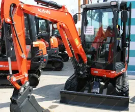 Экскаватор Kubota U27-4 2018 года б/у фото 2