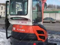 Экскаватор Kubota U27-4 2018 года б/у фото 4