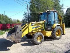 Экскаватор-погрузчик Komatsu WB93 R-5 2008 года б/у фото 3