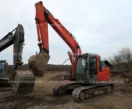 Экскаватор Hitachi ZX120 2007 года б/у фото 3