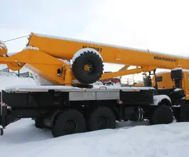 Автокран Ивановец КС-65740-7 Камаз 63501 2025 года новый фото 3