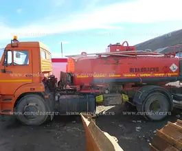 Автотопливозаправщик АТЗ 8.5 м3  Камаз 43253 2012 года б/у фото 3