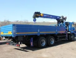 Самопогрузчик Камаз 65117 с КМУ DongYang 2025 года новый фото 4