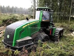 Харвестер John Deere 1270E 2010 года б/у фото 3