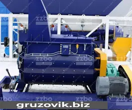 Бетоносмеситель Бетоносмеситель  ZZBO БП-2Г-1200 2019 года б/у фото 2