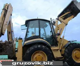 Экскаватор-погрузчик Komatsu WB97S-2 2007 года б/у фото 2
