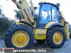 Экскаватор-погрузчик Komatsu WB97S-2 2007 года б/у фото 3