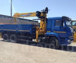 Самопогрузчик Камаз 65117 с КМУ Soosan 736L2 2018 года б/у