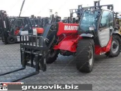 Телескопический погрузчик Manitou MT 732 2010 года б/у
