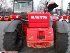 Телескопический погрузчик Manitou MT 732 2010 года б/у фото 4