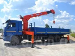 Самопогрузчик Камаз 65117 с КМУ Kanglim KS1256GII 2019 года б/у
