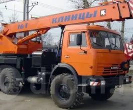 Автокран   Камаз 43118 2015 года б/у