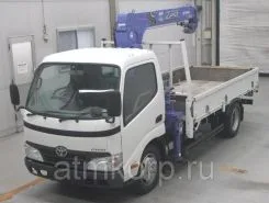 Самопогрузчик Toyota Dyna с КМУ  2010 года б/у