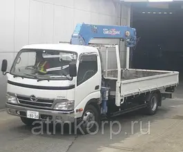 Самопогрузчик Toyota Dyna с КМУ  2011 года б/у