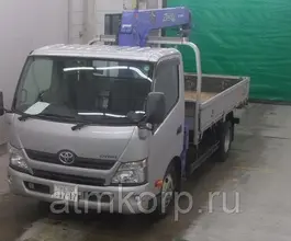 Самопогрузчик Toyota Dyna с КМУ  2013 года б/у