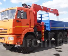 Самопогрузчик Камаз 43118 с КМУ Soosan 736 2019 года б/у