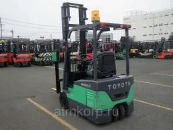 Вилочный погрузчик Toyota FORKLIFT 7FBE13 2012 года б/у фото 2