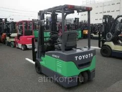 Вилочный погрузчик Toyota FORKLIFT 7FBEL18 2008 года б/у фото 2