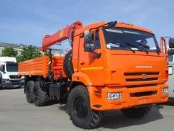 Самопогрузчик Камаз 43118 с КМУ Kanglim 2017 года новый