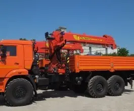 Самопогрузчик Камаз 43118 с КМУ Kanglim 2017 года новый фото 2