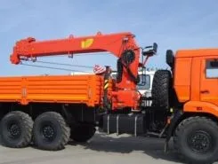 Самопогрузчик Камаз 43118 с КМУ Kanglim 2017 года новый фото 3
