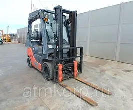 Вилочный погрузчик Toyota FORKLIFT 02-8FG18 2008 года б/у фото 3