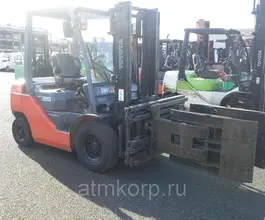 Вилочный погрузчик TOYOTA FORKLIFT 02-8FD25 2007 года б/у фото 2