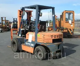 Вилочный погрузчик Toyota FORKLIFT 5FD25 1993 года б/у фото 4