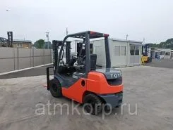 Вилочный погрузчик Toyota FORKLIFT 50-8FD25 2013 года б/у фото 4