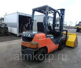 Вилочный погрузчик Toyota FORKLIFT 8FDL25 2015 года б/у фото 2